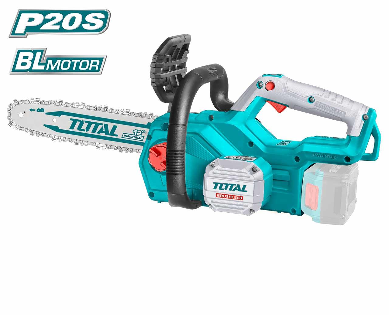 MÁY CƯA XÍCH DÙNG PIN 20V TOTAL TGSLI20128 - HÀNG CHÍNH HÃNG