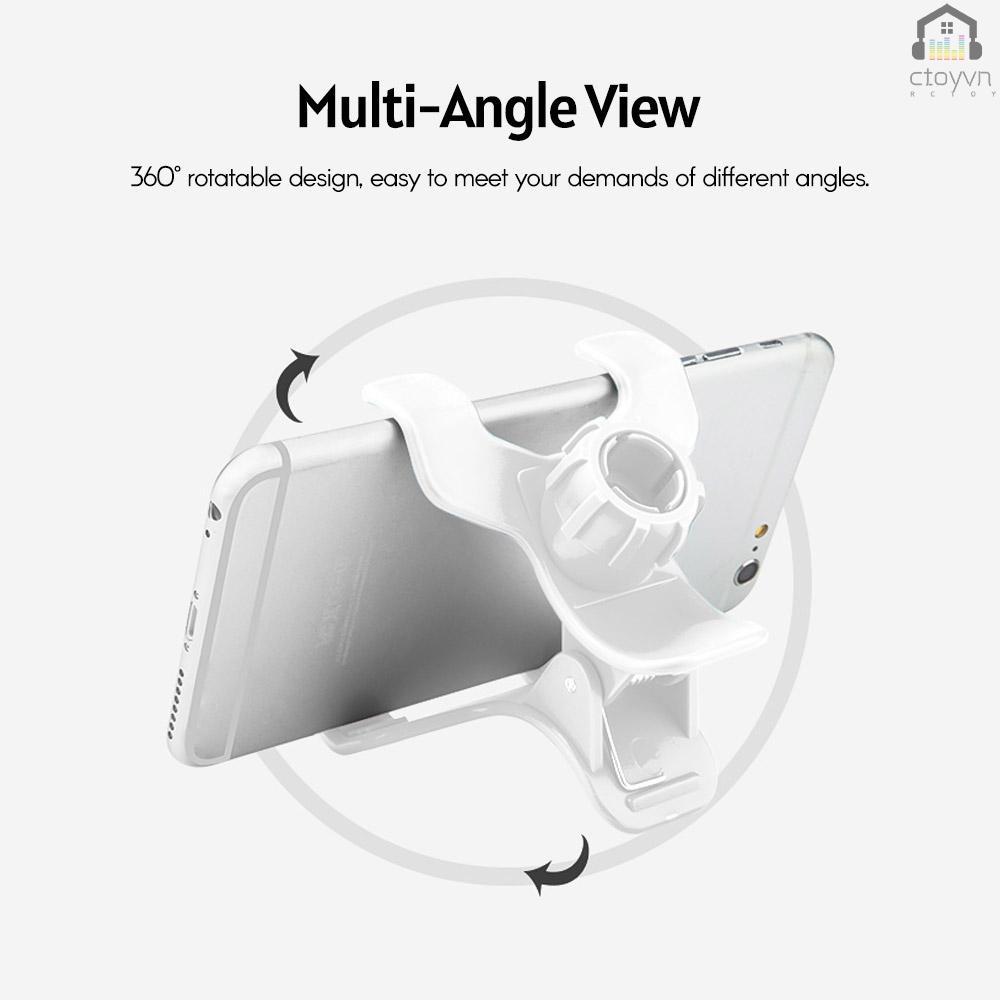 Giá đỡ điện thoại đeo cổ đa năng linh hoạt màu đen cho iPhone