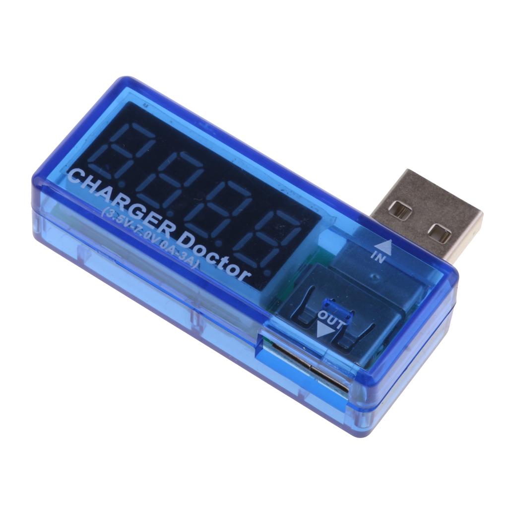 Sạc USB Báo Điện Áp Hiện Tại Máy Kỹ Thuật Số Volt AMP Đồng Hồ