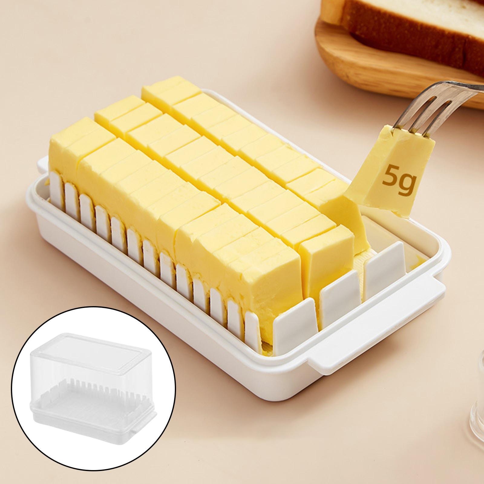 Butter Dish with Lid Cheese Butter Organizer for Kitchen Baking Dining Table