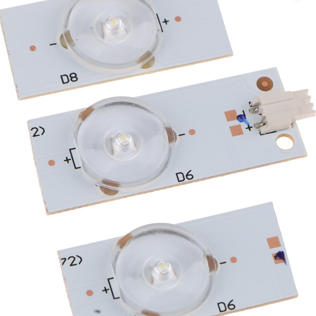 Chiếu Hậu Tivi Thay Thế SMD Hạt Đèn 6V Cho 32-65in Tivi, Gói 20
