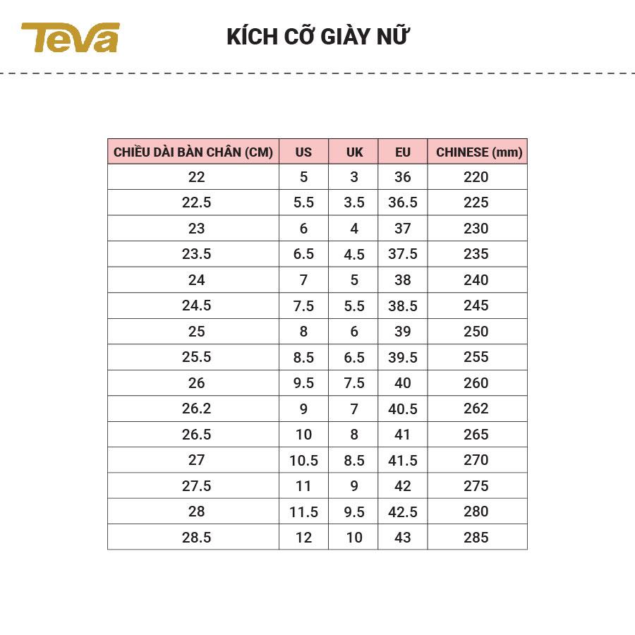 Giày sandal nữ Teva Original Universal - 1004006-RBTE