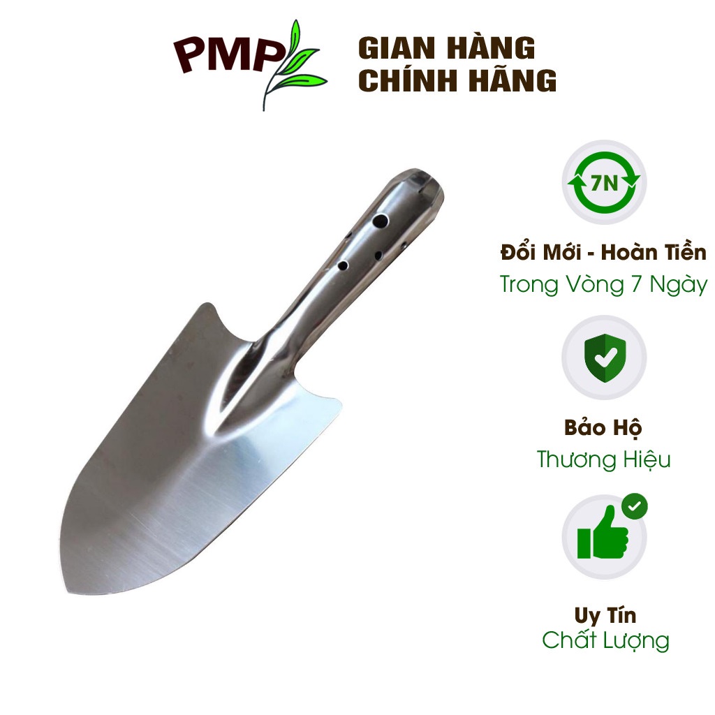 Xẻng Inox Làm Vườn Tafan D27cm x R8cm