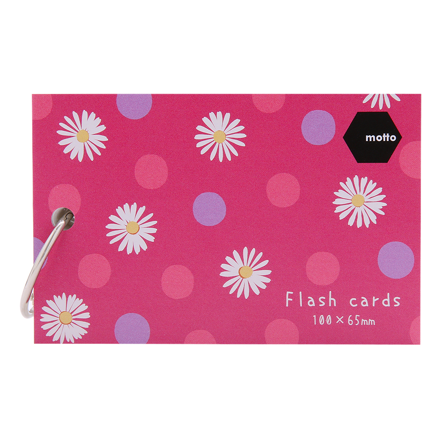 Giấy Note Motto Flash Cards CYFC100