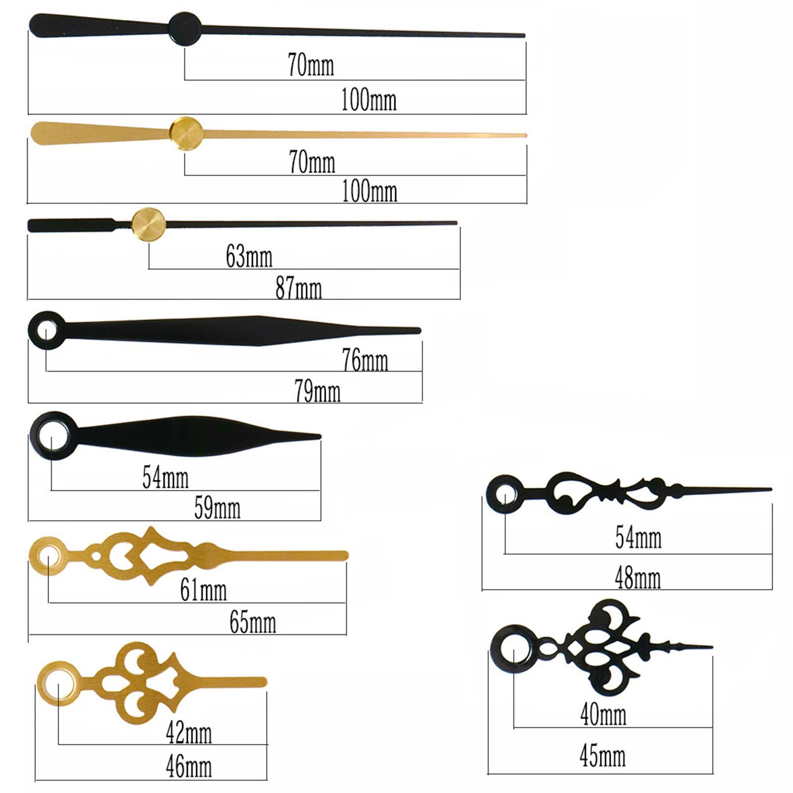 Silent    Clock Movement Mechanism Repair Tool Parts Kit Set