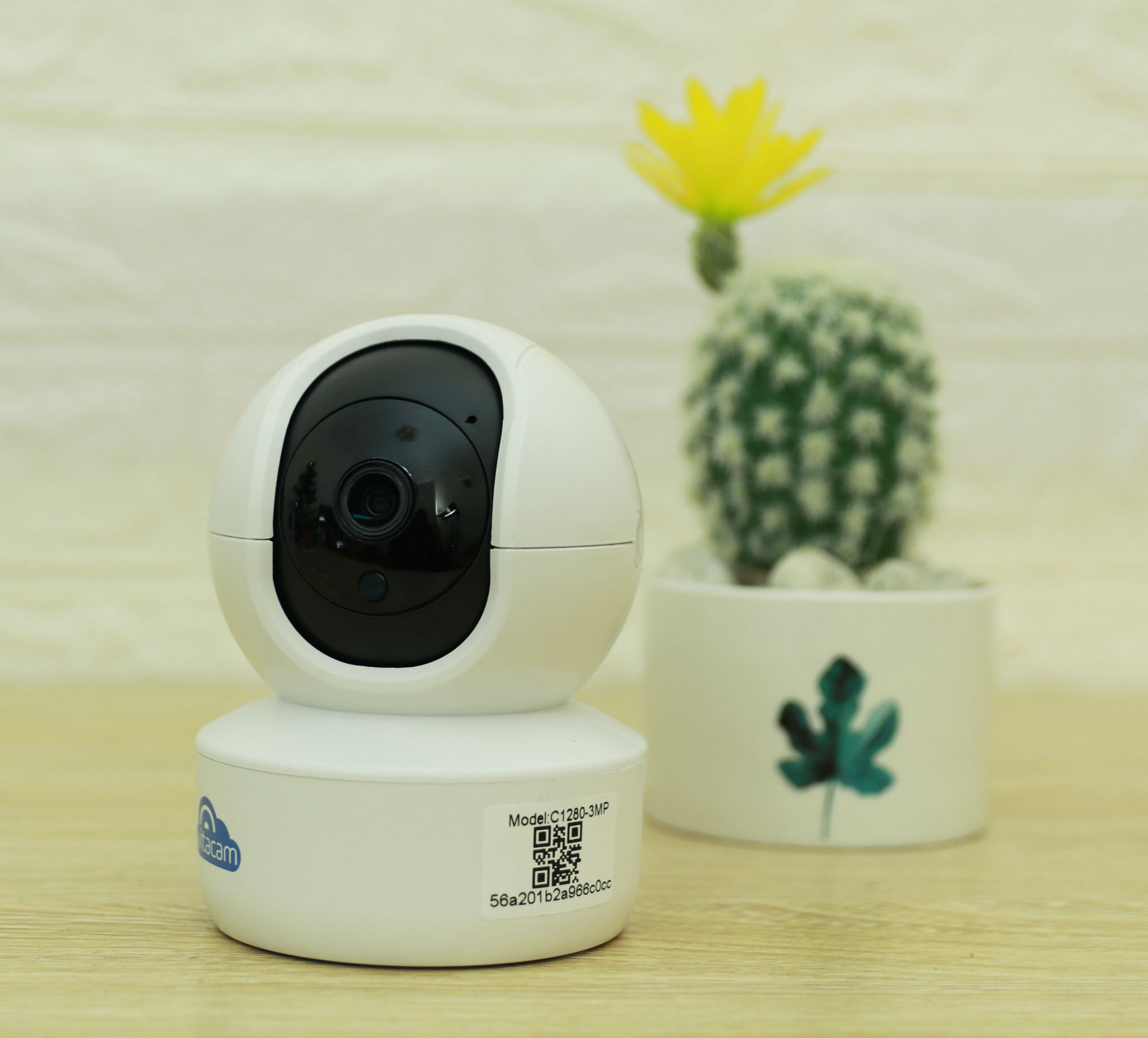 Camera Wifi Vitacam 3.0 Mpx Ultra HD, Quay 360, đàm thoại 2 chiều - Hàng Chính Hãng