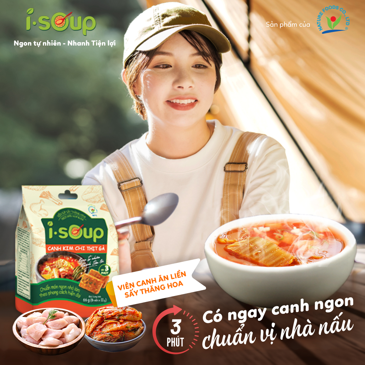 Combo Best Seller 3 Túi Canh I-Soup Mặn