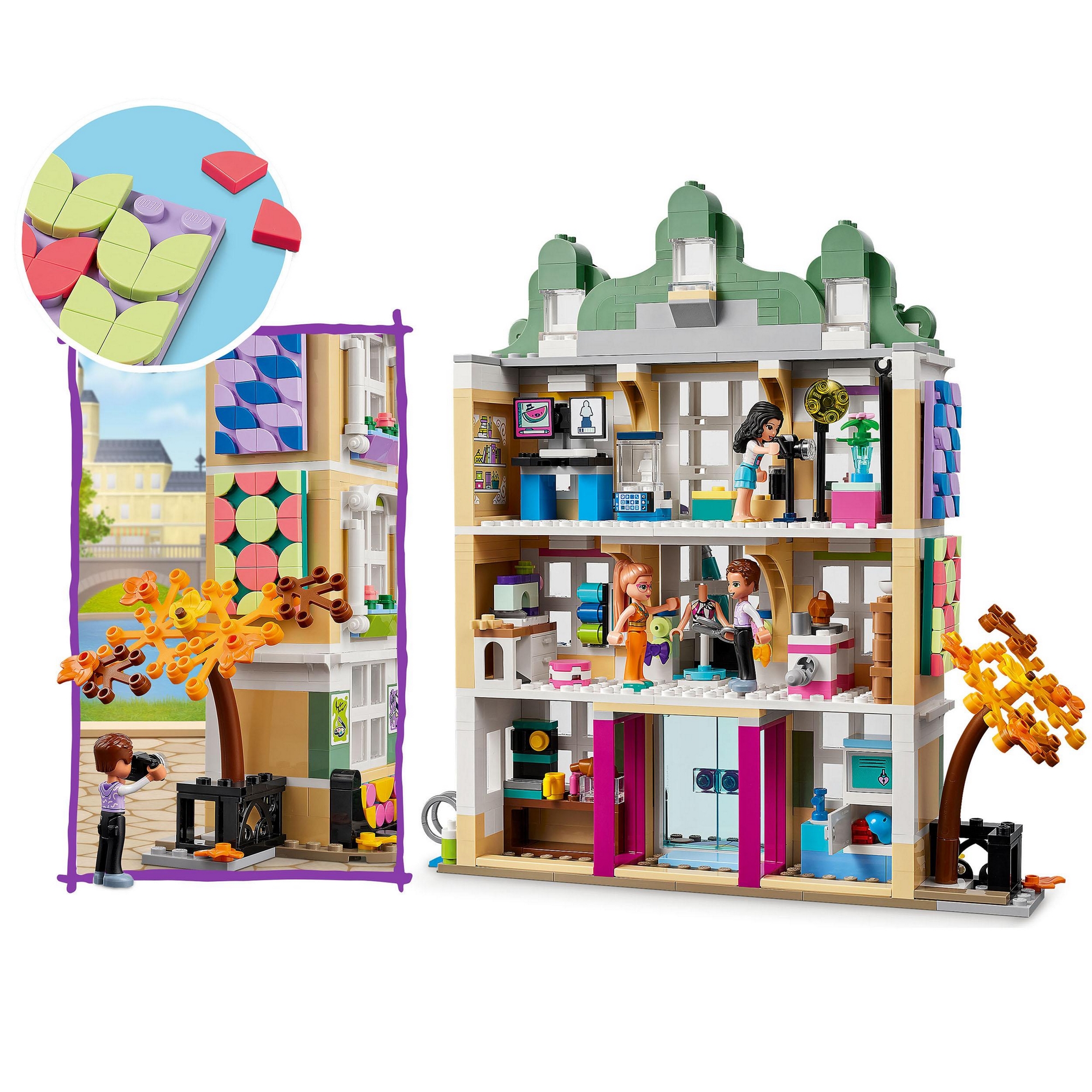 LEGO Friends 41711 Trường hội họa của Emma (844 chi tiết)