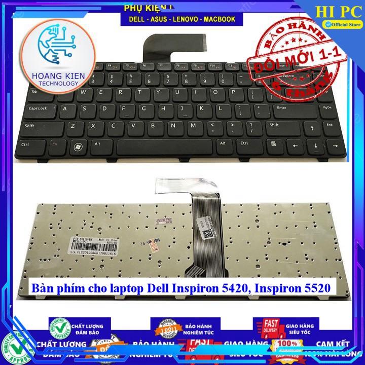 Bàn phím cho laptop Dell Inspiron 5420 Inspiron 5520 - Hàng Nhập Khẩu mới 100%