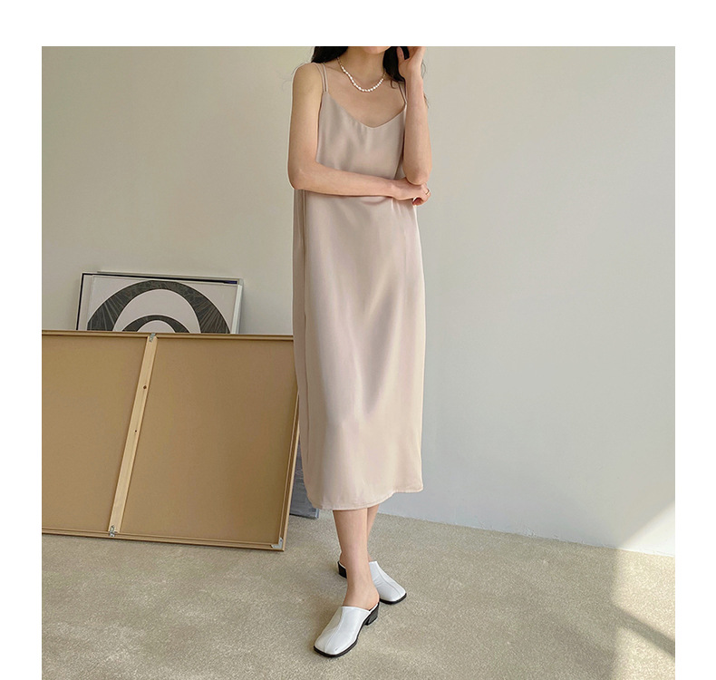 Váy Đầm Lụa Thiết Kế An Nhiên Đa Dạng Size Dáng Suông Chất Trơn Mềm Mại Mát Mịn Công Sở Dạo Phố Mặc Nhà