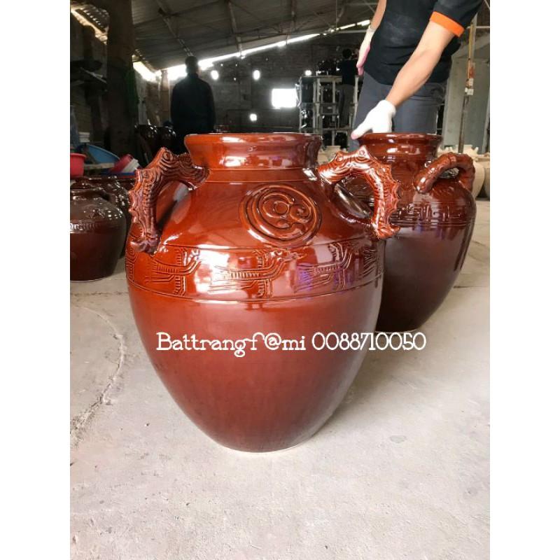 Chum sành ngâm rựu có quai 70/80/100/110/120/150lít