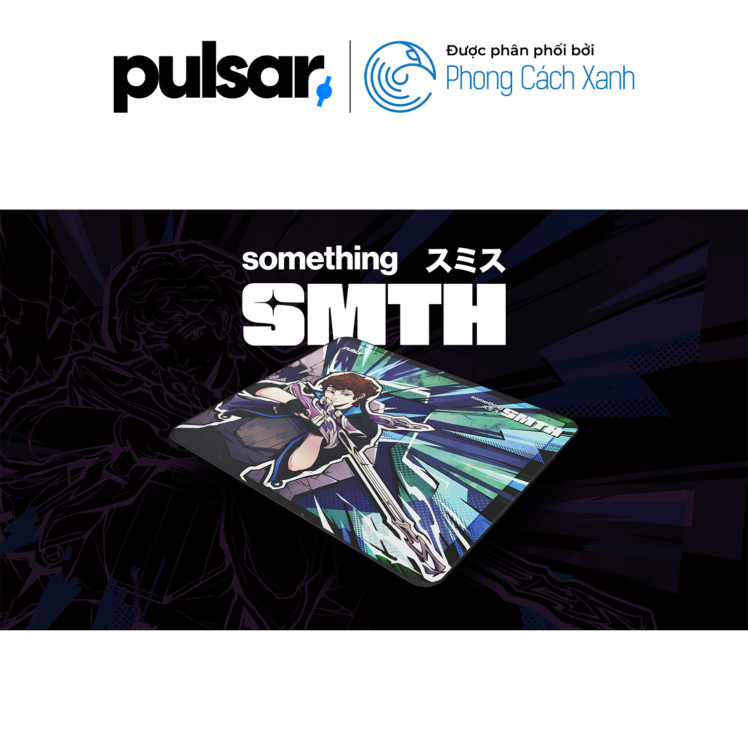 Lót chuột Pulsar [Pro Series] PRX Something Gaming Mousepad - Hàng Chính Hãng