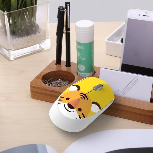 Chuột Không Dây VINETTEAM Hình Thú Dễ Thương Cute Cho Máy Tính Xách Tay Laptop PC Phù Hợp Văn Phòng Dạy- Hàng Chính Hãng - Con Hổ, Con Hổ