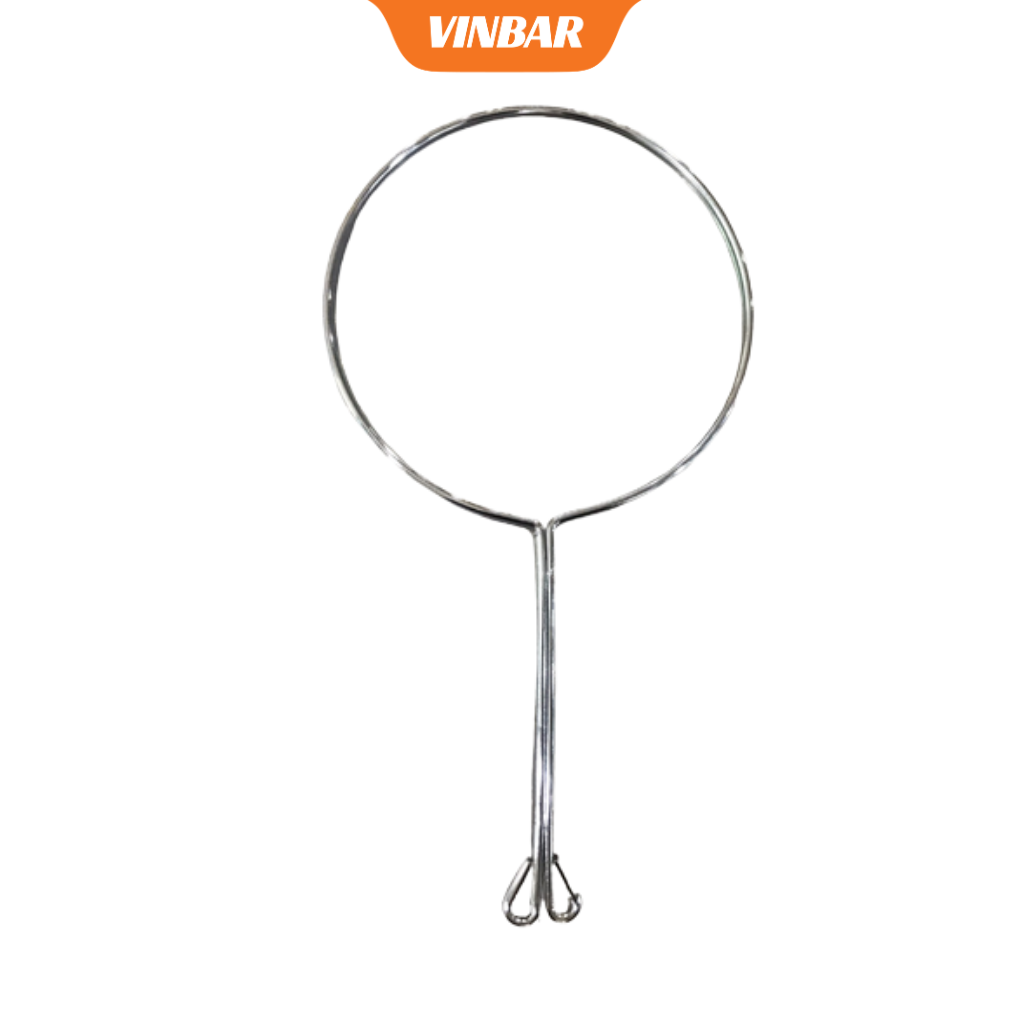 VỢT VÒNG INOX - ĐƯỜNG KÌNH 19.5CM ( DÙNG CHUNG TÚI VẢI LỌC TRÀ DÂY KÉO)