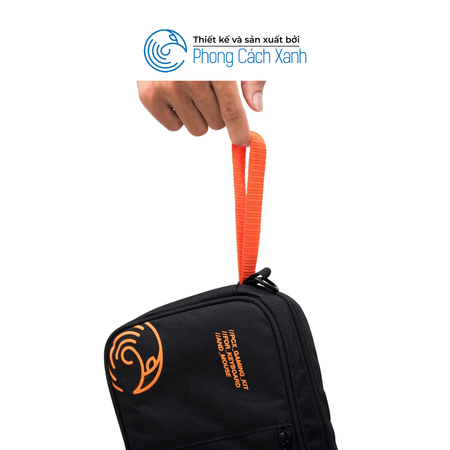 Túi đựng bàn phím cơ PCX (Đen/Cam) - Hàng Chính Hãng