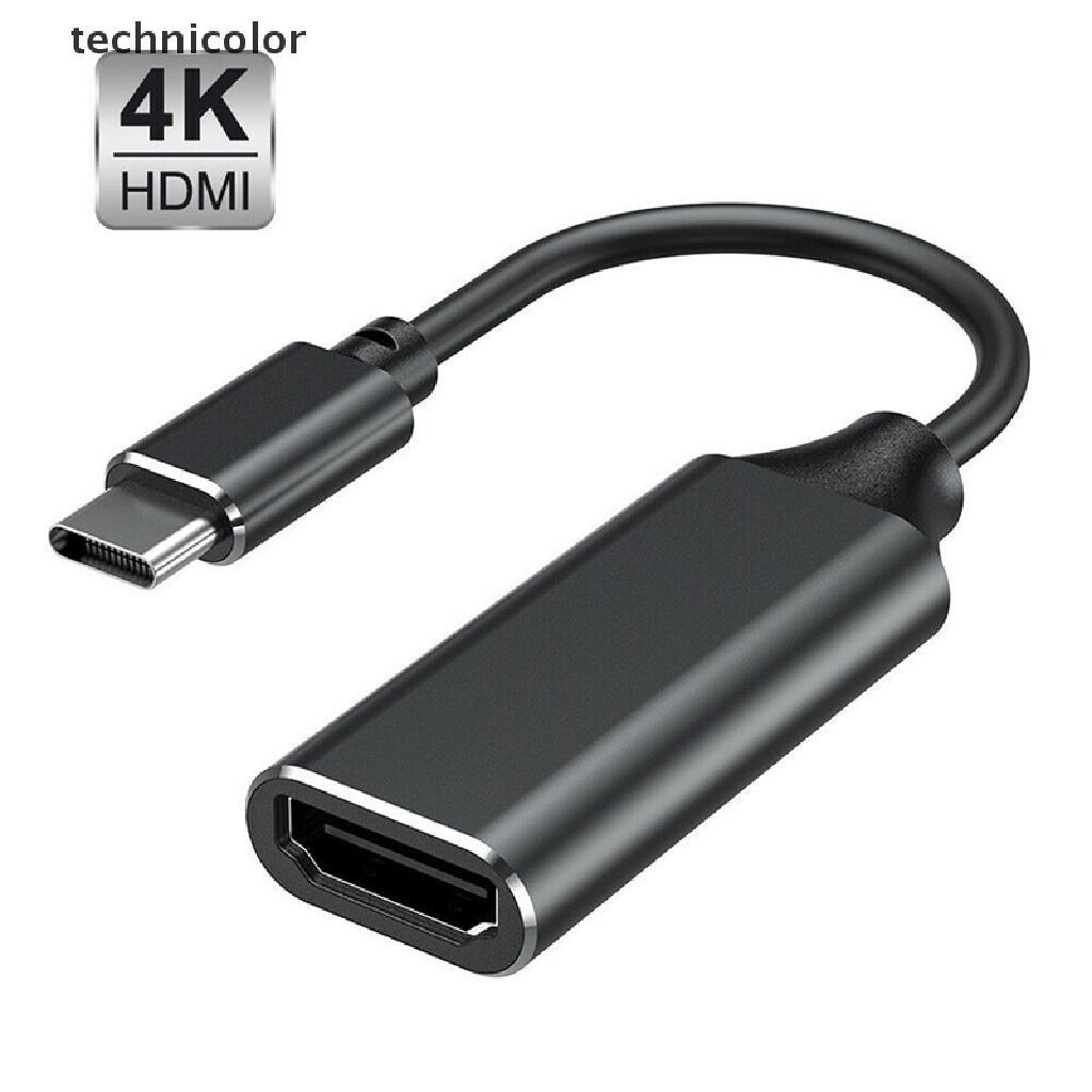 Đầu Chuyển Đổi Cổng Type-C Sang HDMI HD TV USB 3.1 4K Cho Máy Tính / Laptop / Điện Thoại