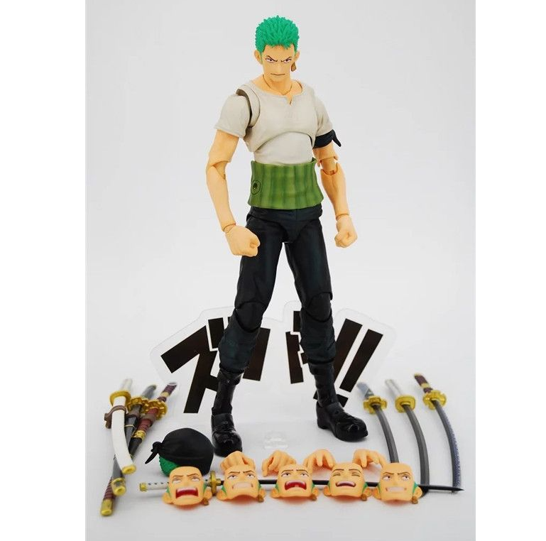 Mô hình khớp Zoro trước timeskip 17cm - One Piece vua hải tặc