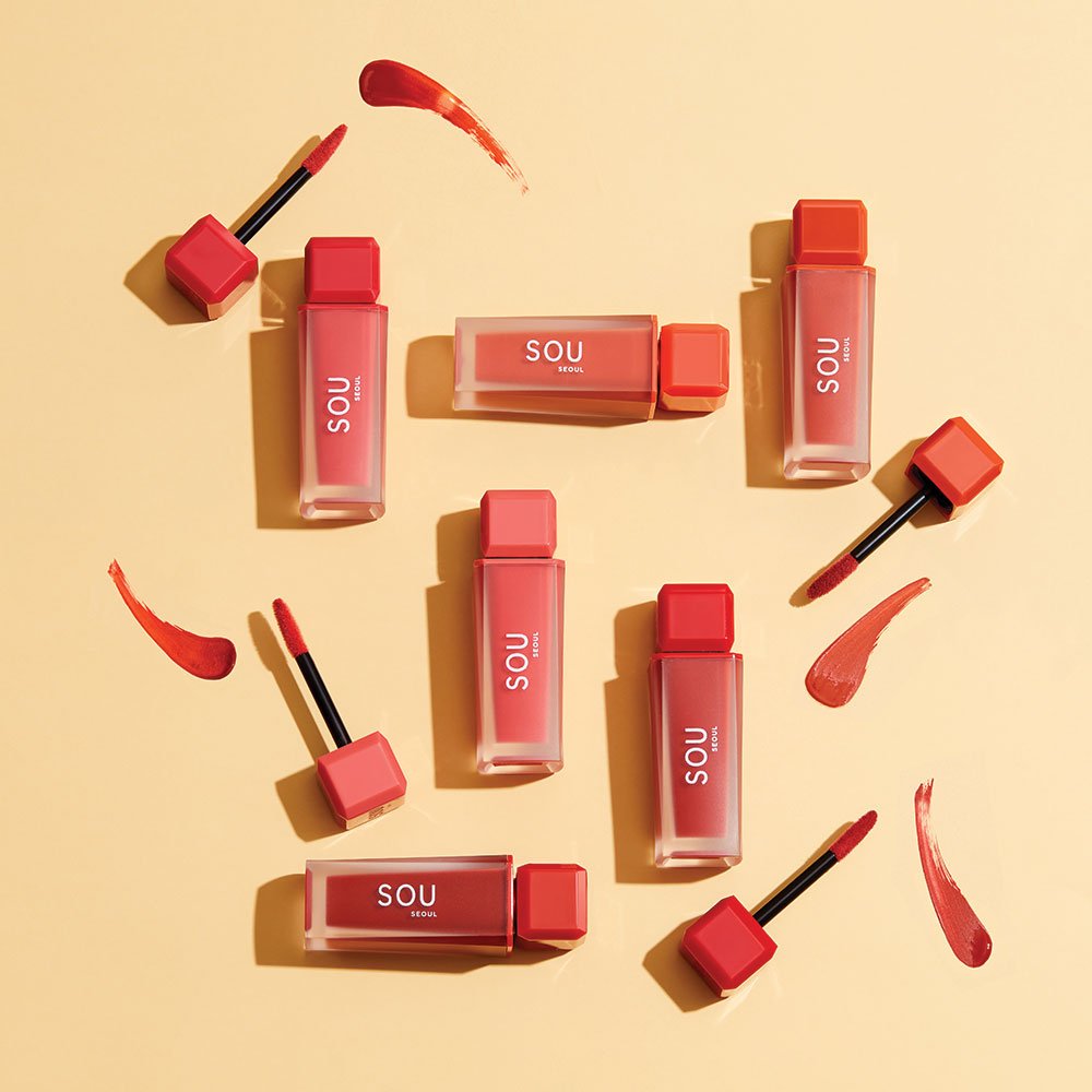 Son Kem SOU - SOU Liptint 7g - Màu 1 hồng đào tươi mới