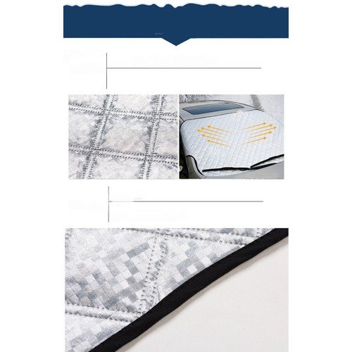 Tấm che nắng 3 lớp che phía ngoài kính lái ô tô, xe hơi