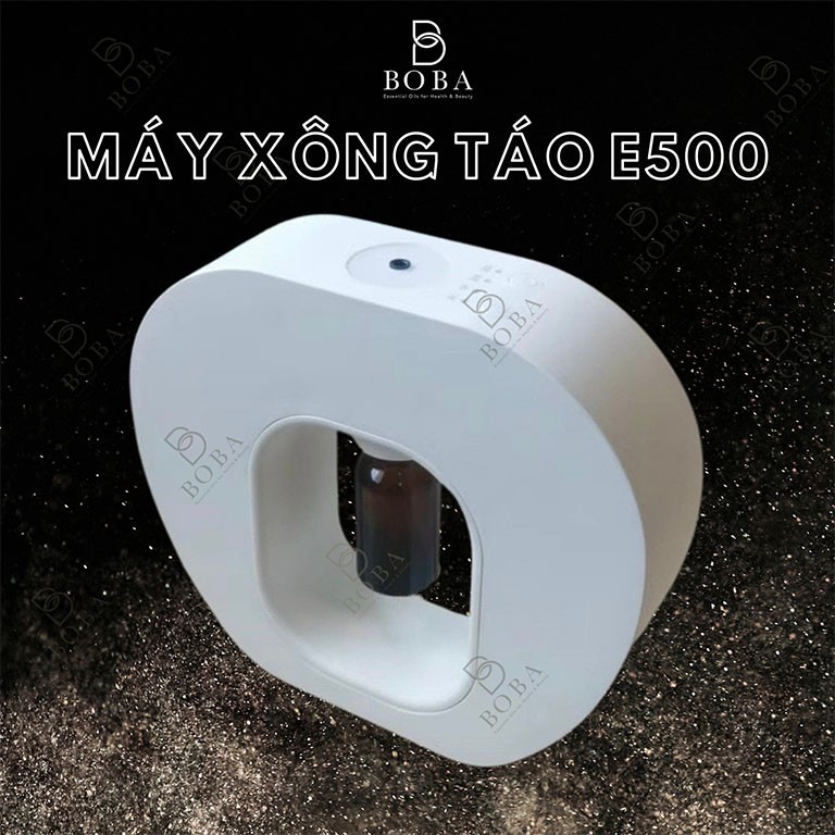 (HCM) Máy Xông Táo E500, Dùng Tinh Dầu Trực Tiếp, Có Pin Tích Điện Và Cho Xe Hơi, Phòng Nhỏ - BOBASHOP