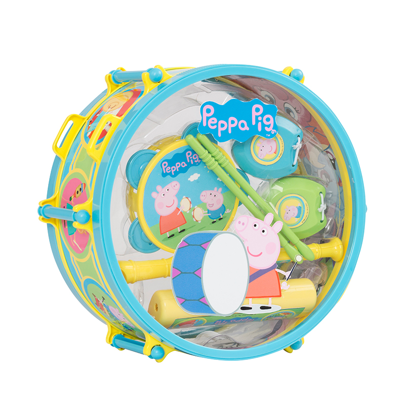 Đồ Chơi PEPPA PIG Bộ Trống Peppa Pig Tiện Lợi Đóng Gói Các Nhạc Cụ Khác 138402800