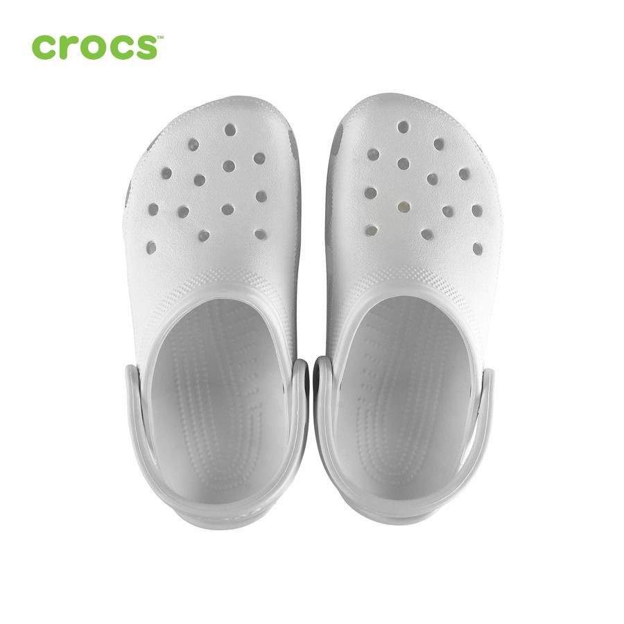 Giày lười trẻ em Crocs FW Classic Clog Kid White - 206991-100