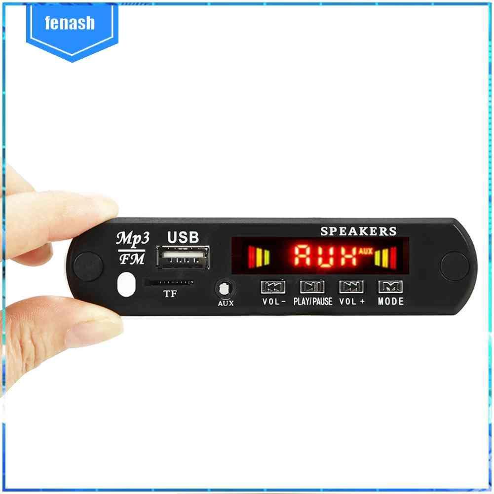 Bảng Mạch Giải Mã Âm Thanh Nổi Bluetooth 5.0 Mp3 DC 8V-24V 2x60w