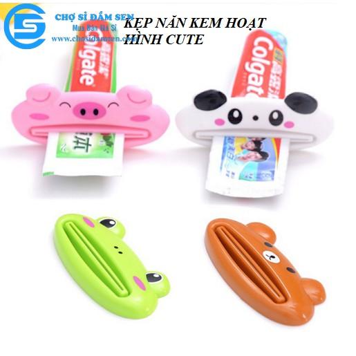 DỤNG CỤ KẸP NẶN KEM ĐÁNH RĂNG HÌNH THÚ CUTE