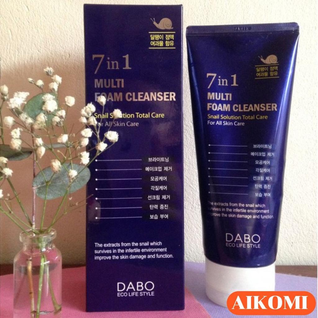 Sữa Rửa Mặt DABO Hàn Quốc 7 tác dụng Multi Foam Cleanser 180ml ( chính hãng )