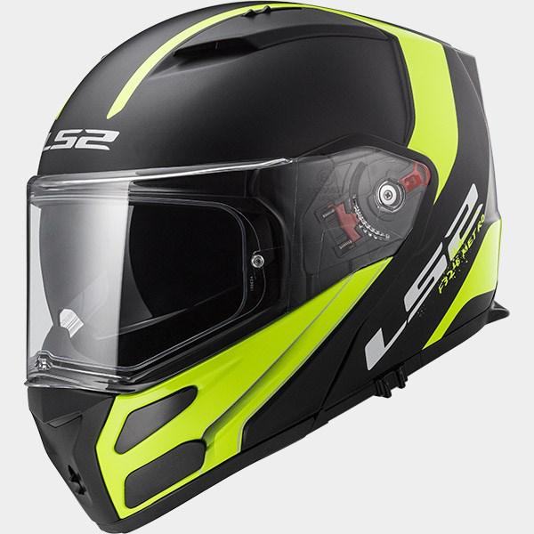 Mũ Bảo Hiểm Fullface Lật Hàm LS2 FF324 Metro