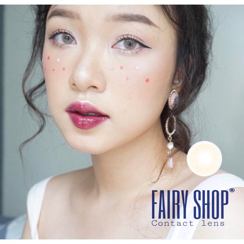 Kính Áp tròng HD1 brown 14.0 - FAIRY SHOP CONTACT LENS độ 0 đến 7