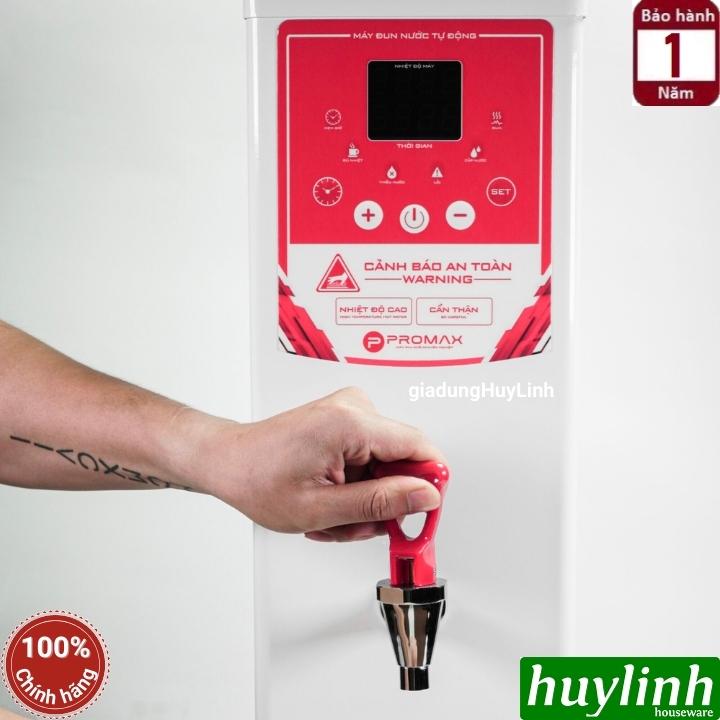 Máy đun nước nóng tự động Promax PA-B40L - 40 lít/h - Dung tích 10 lít - Hàng chính hãng