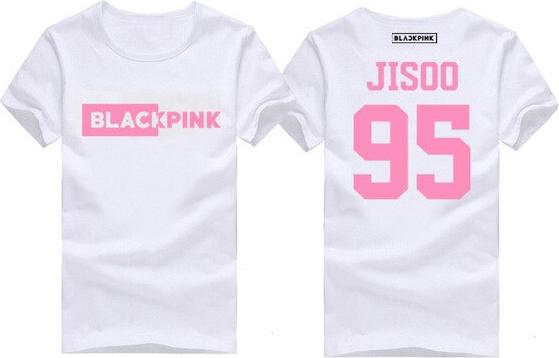 Áo phông Black Pink JISOO in 2 mặt