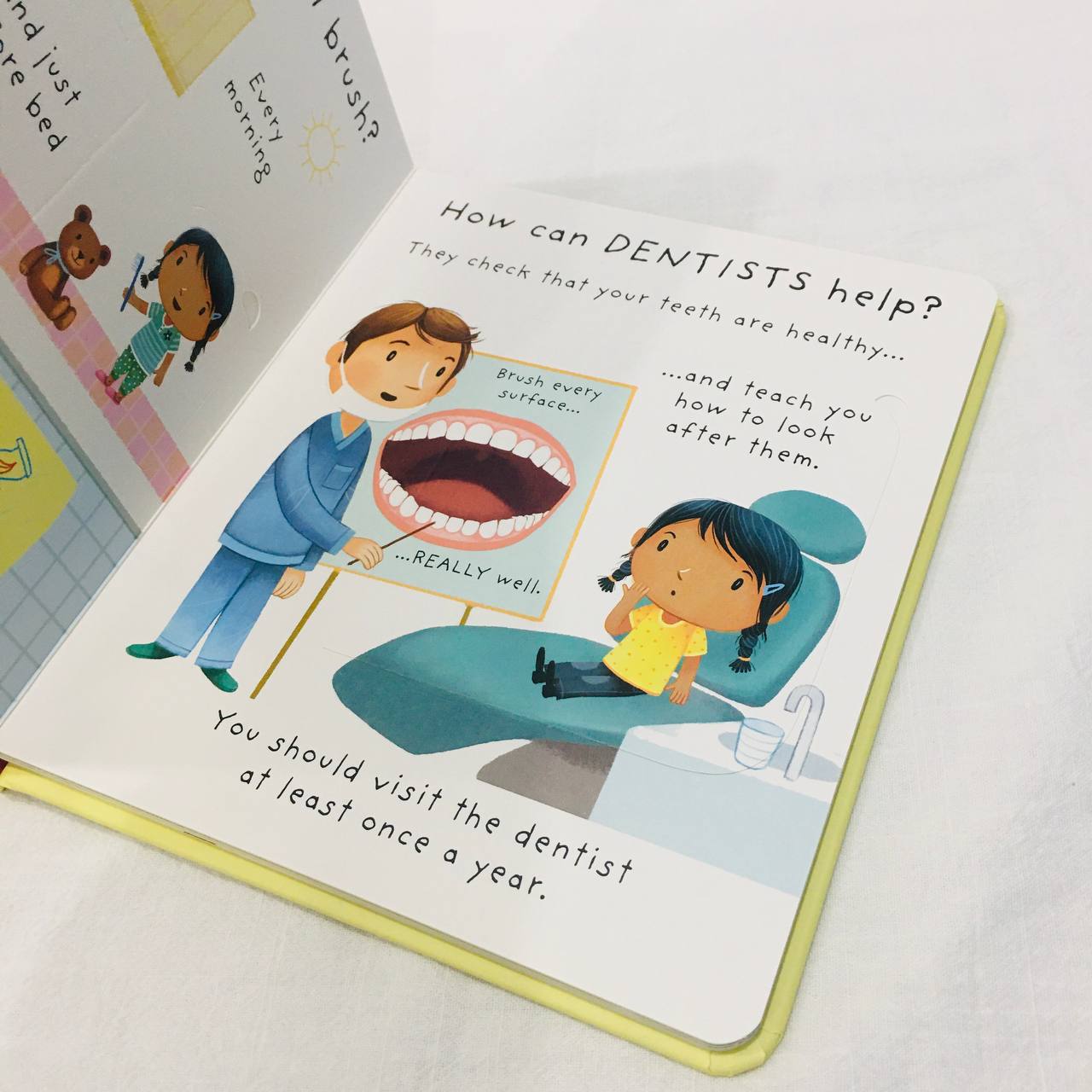 Sách Usborne Lift-the-flap Very First Questions and Answers: Why should I brush my teeth?