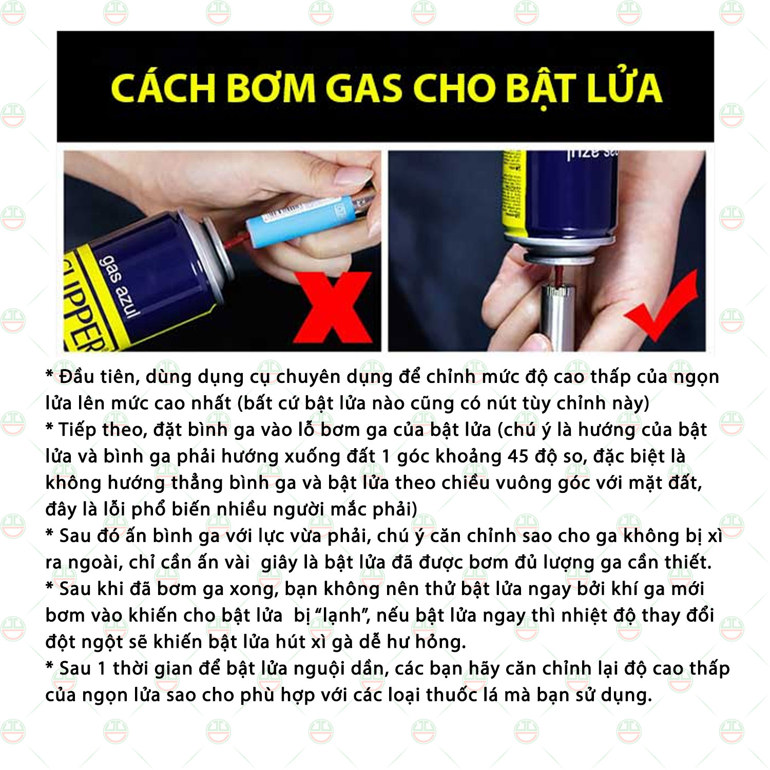 [Chuyên Dụng] Bình Gas Mini KhoNCC Hàng Chính Hãng Dùng Bơm Nạp Sạc Hộp Lửa Bật Quẹt - KLVQ-1086-BGHQ