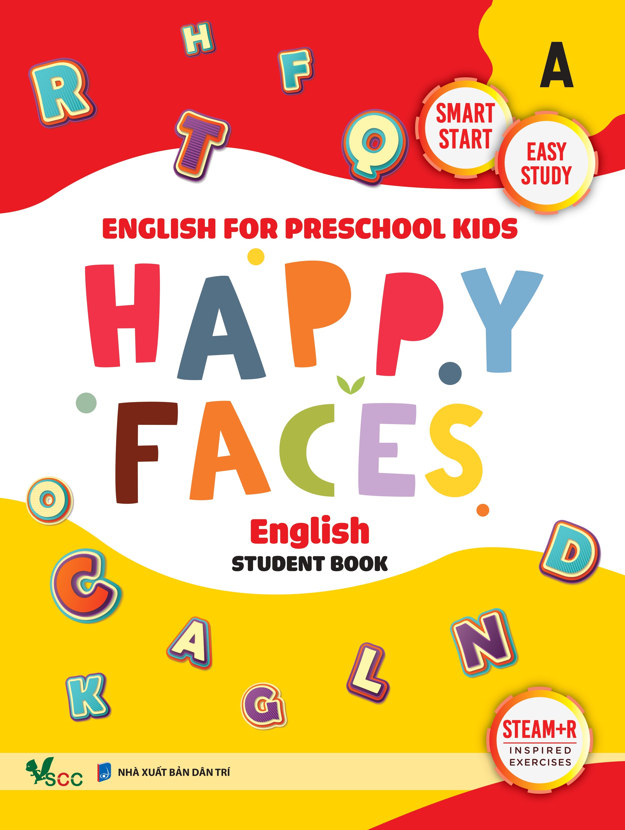 Sách Tiếng Anh mẫu giáo cho trẻ từ 2 đến 4 tuổi Happy Faces Level A