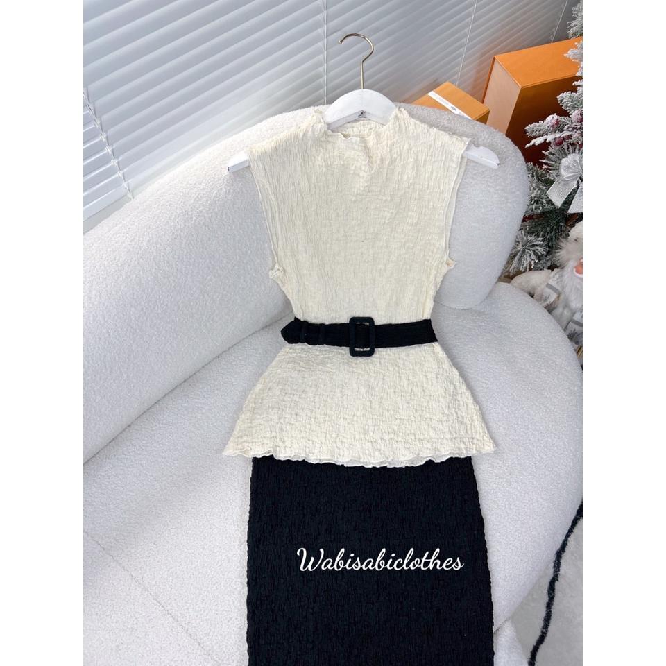 Set nhúm kèm belt Wabisabi N1301 freesize