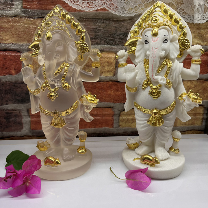 Tượng Phong Thủy Thần Voi Ganesha Ấn Độ -T0401