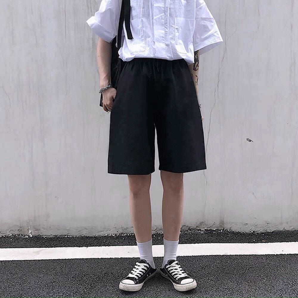 Quần short nam nữ SIB Clothing chất kaki unisex ống rộng SIB022