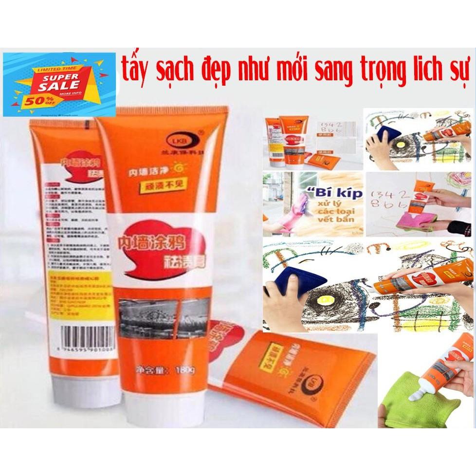 KEM TẨY VẾT BẨN TRÊN TƯỜNG ĐA NĂNG