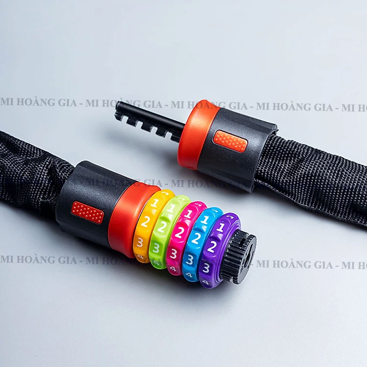 Khóa dây xích vạn năng mã số cầu vòng Xiaomi Lydsto Rainbow YM-CHS02 - Hàng nhập khẩu