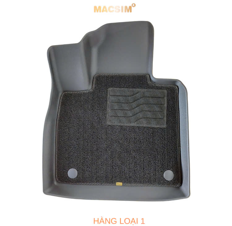 Thảm lót sàn 2 lớp sd3 Hyundai Santafe 2019- 2024 Nhãn hiệu Macsim (Giảm giá nhưng chất lượng không giảm)