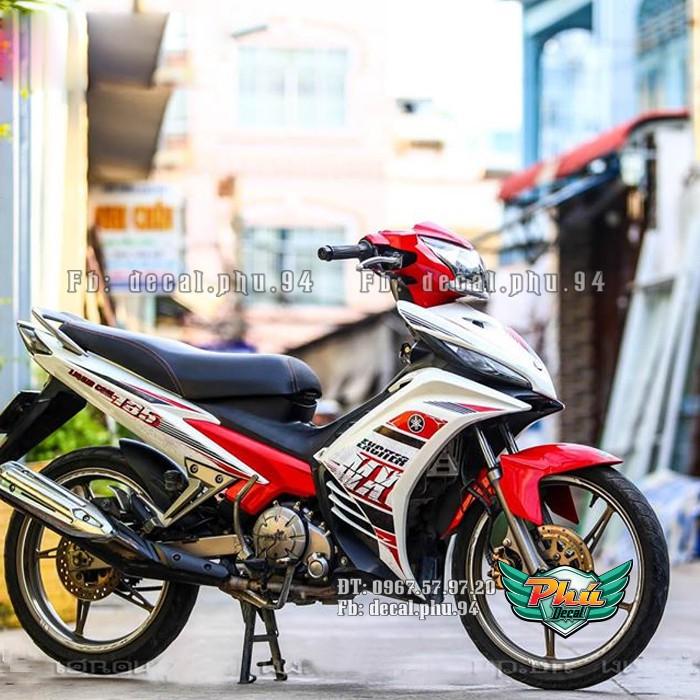 Tem rời Exciter 2011-2014 MX trắng
