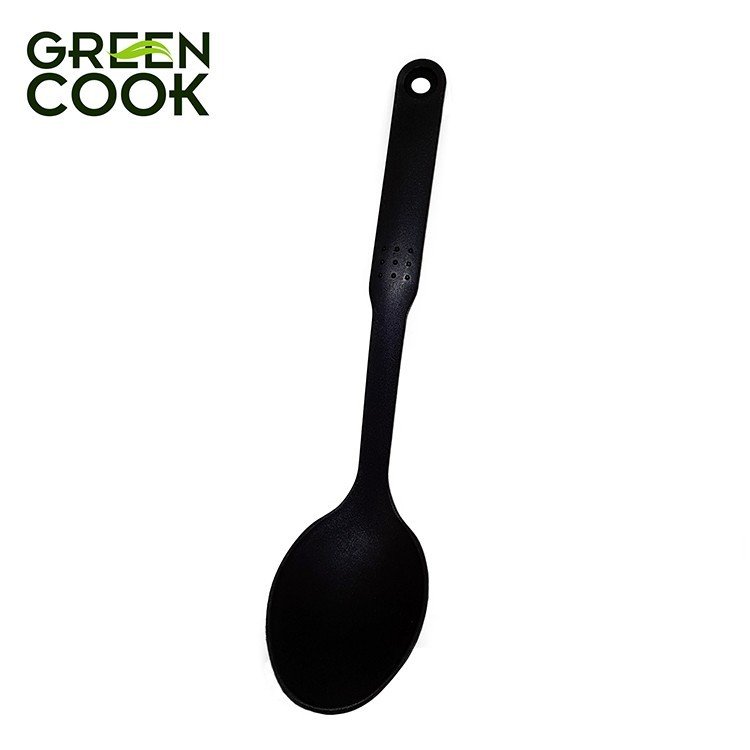 Muỗng nấu ăn nhựa Green Cook chất liệu PA66 an toàn sức khỏe - GCSP03