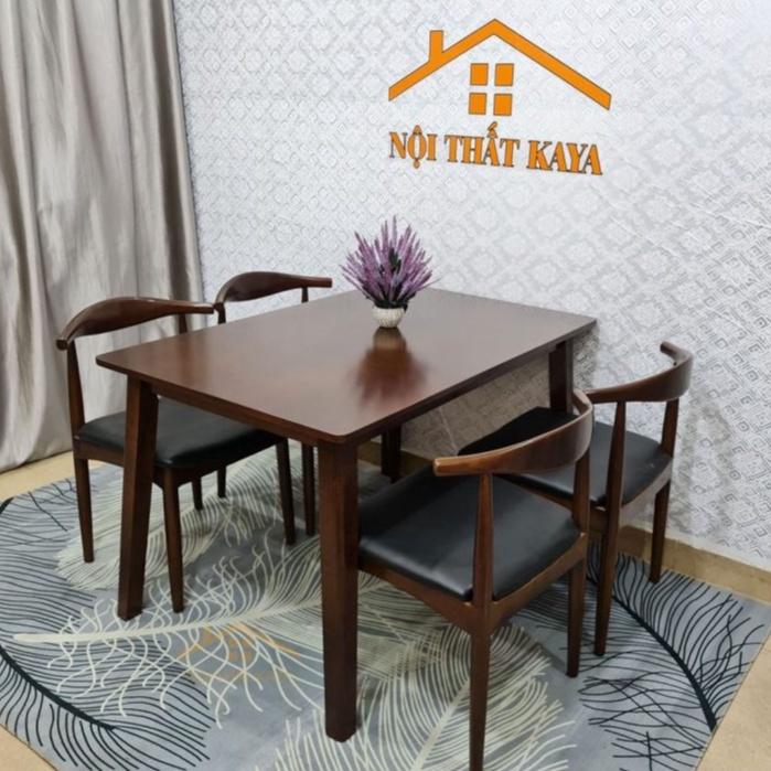 Bộ bàn 4 ghế Bull-đầu bò 1m2
