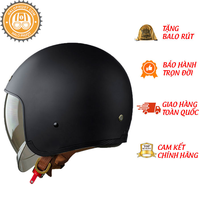 Mũ Bảo Hiểm 3/4 Đầu Royal M139