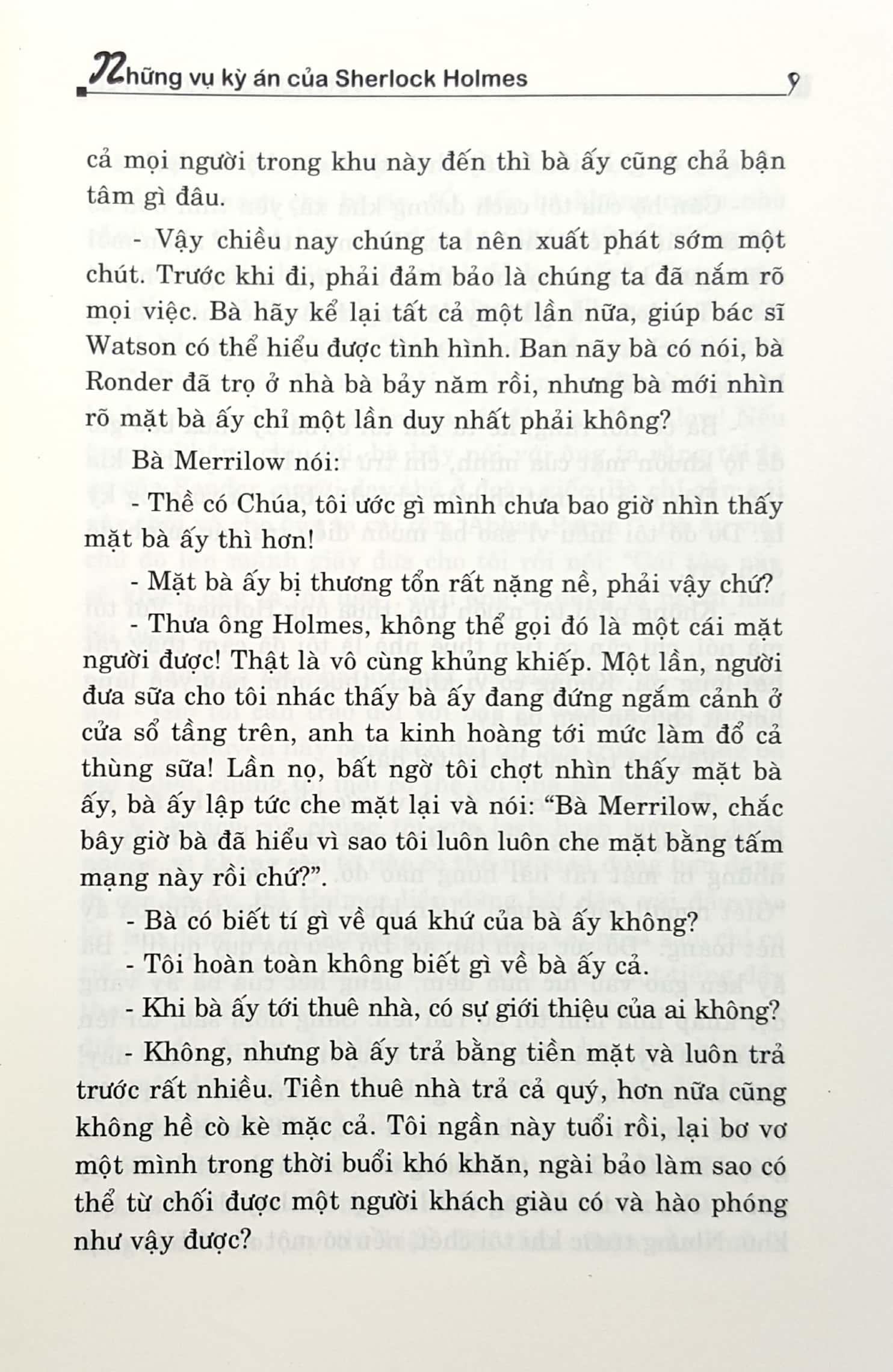 Sách Những Vụ Kỳ Án Của Sherlock Holmes (Tái Bản 2015)