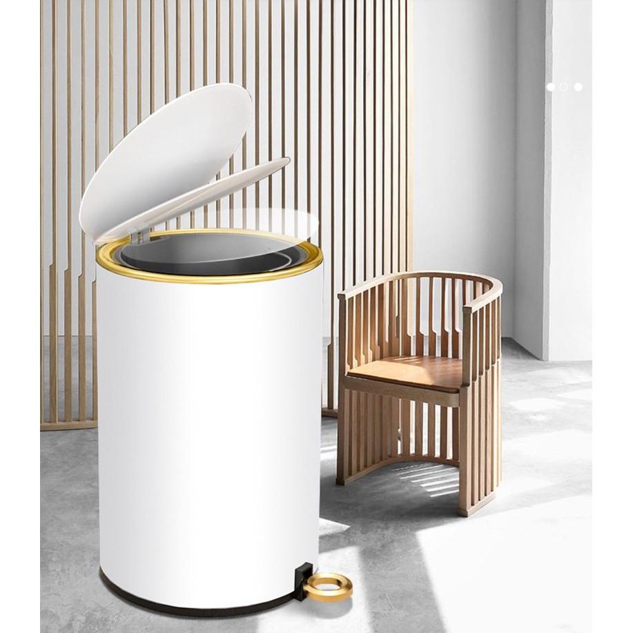 NEWICON TRASH BIN 12L - Thùng rác cảm ứng Decor