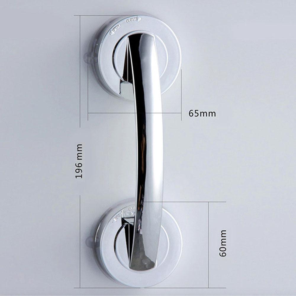 No-punching Bathroom Suction Cup Handle Grab Bar for Shower Room Safety Door Handle Anti-slip Handrail Bathroom Grab