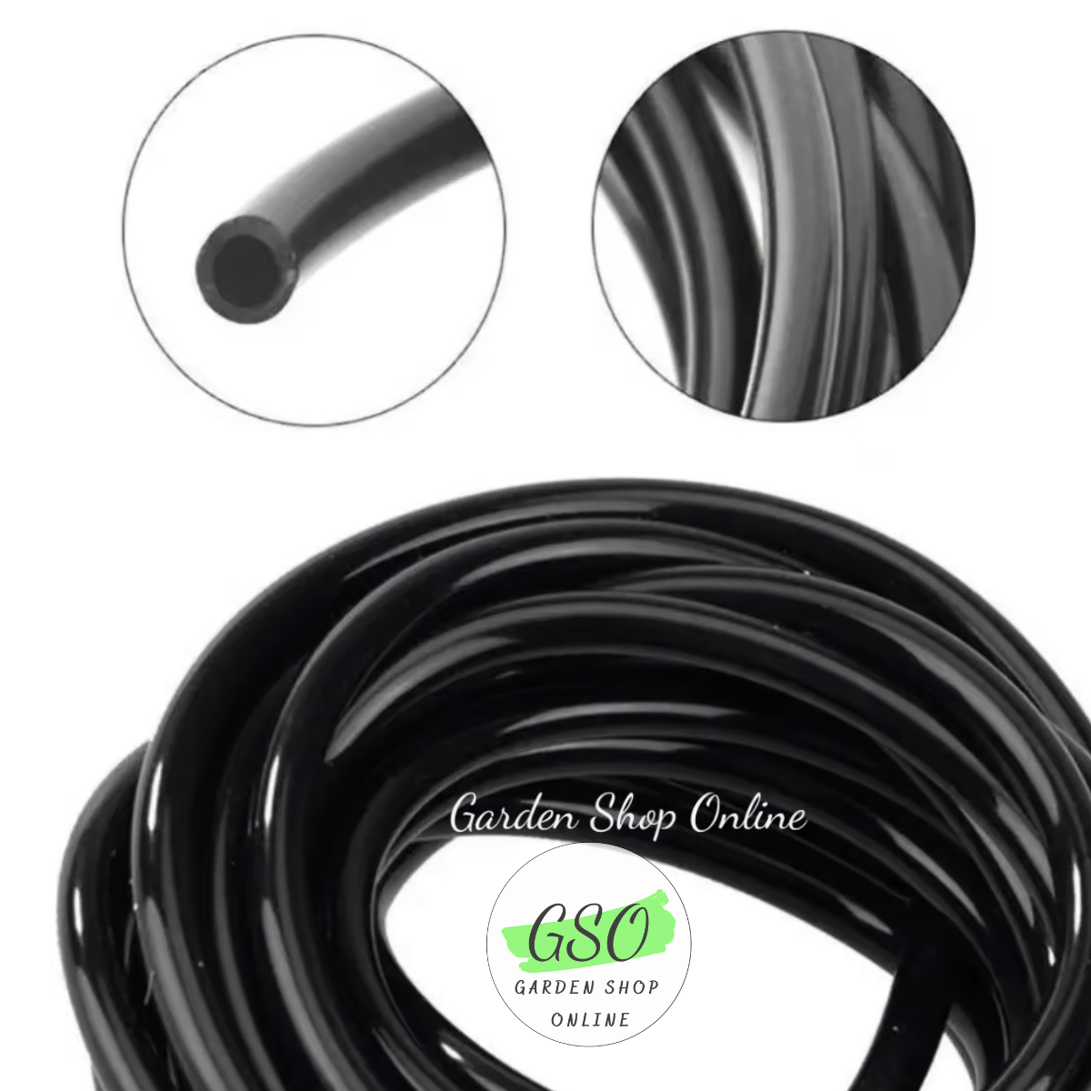 DÂY PHUN SƯƠNG 8MM - PE ĐEN 8LY- 5/8MM CHO HỆ THỐNG TƯỚI PHUN SƯƠNG